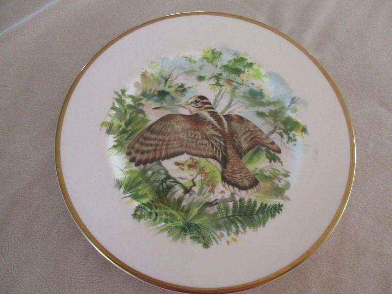 Royal Chelsea Fine Bone China - three plates from their "Birds of the Countryside" collection
