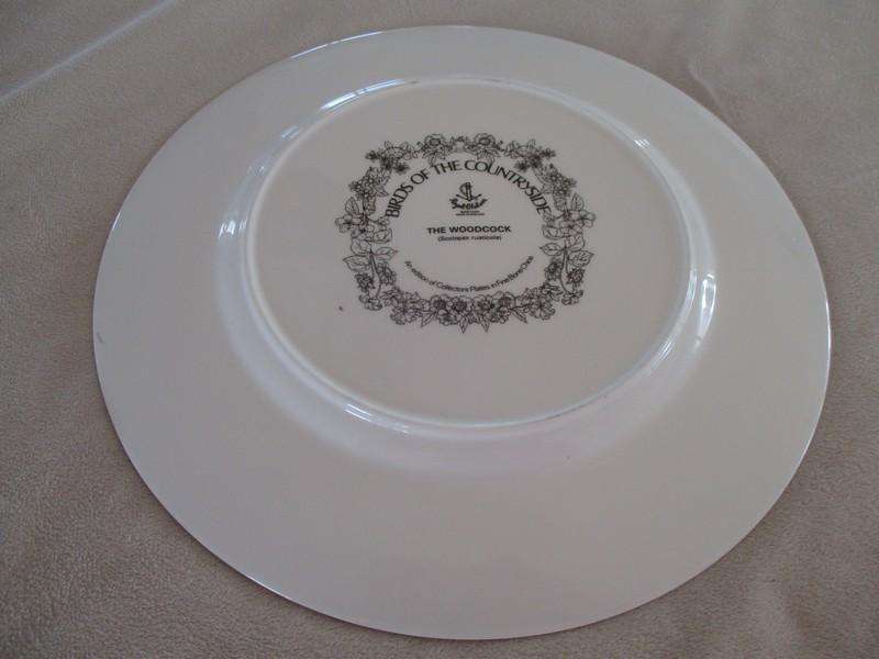 Royal Chelsea Fine Bone China - three plates from their "Birds of the Countryside" collection