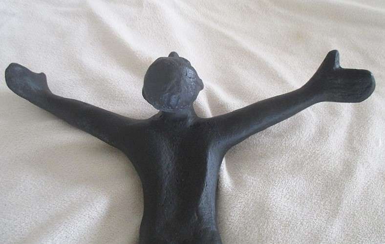 No. 1 of 3 - Impressive Wall art - heavy metal Diver sculpture