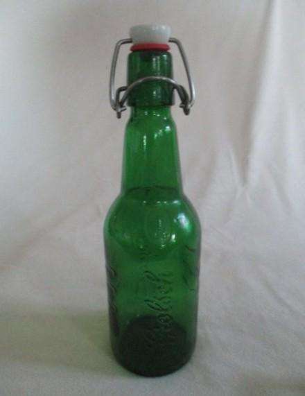Batch of green glass for the collector (nine items)