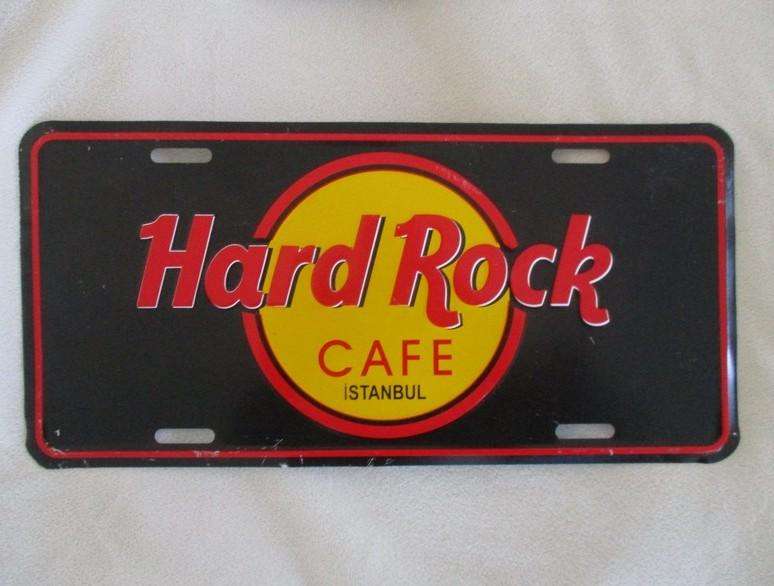 Six cool metal signs for games room or bar - purchased in Turkey