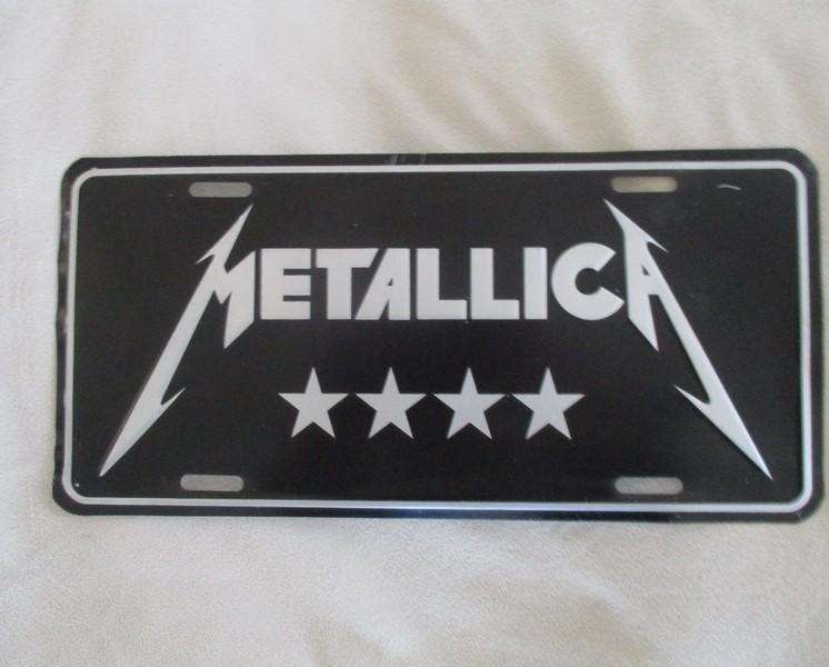 Six cool metal signs for games room or bar - purchased in Turkey