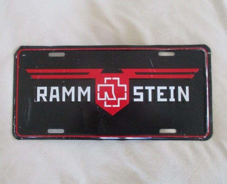 Six cool metal signs for games room or bar - purchased in Turkey