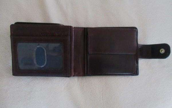 Two genuine leather Jekyll & Hide wallets - one for men, one for women