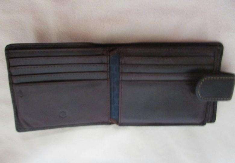 Two genuine leather Jekyll & Hide wallets - one for men, one for women