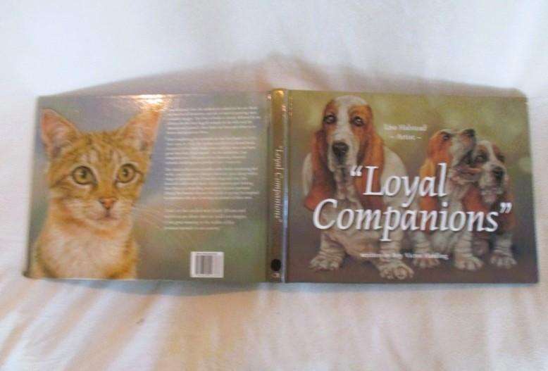 Beautiful Lisa Halstead art book - "loyal Companions'