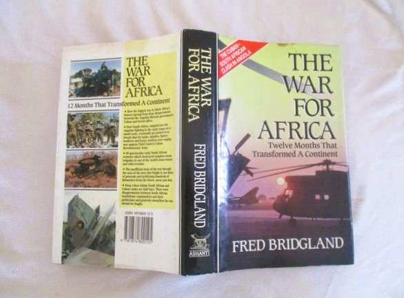 The War for Africa by Fred Bridgland - hard cover plus dust cover
