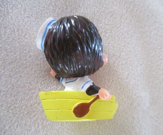 Cute and rare find!  Three vintage 1979 Sekiguchi Monchhichi PVC figures