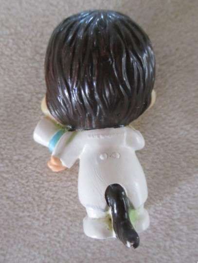 Cute and rare find!  Three vintage 1979 Sekiguchi Monchhichi PVC figures