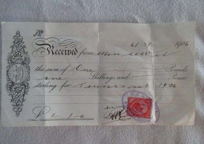 1920's - A batch of various antique documents & stamps from way back when
