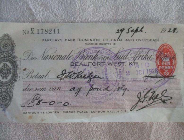 1920's - A batch of various antique documents & stamps from way back when