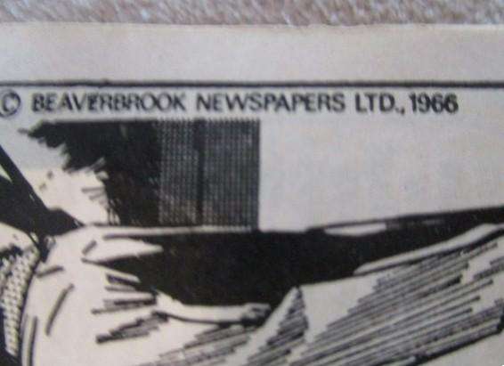 1960's - Gary Player's Golf Class as published in The Star (comic book from)