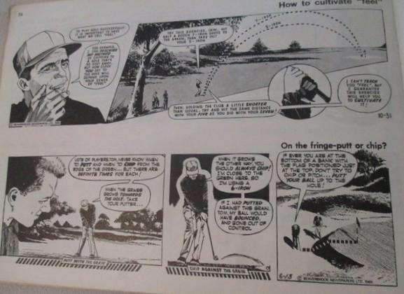 1960's - Gary Player's Golf Class as published in The Star (comic book from)