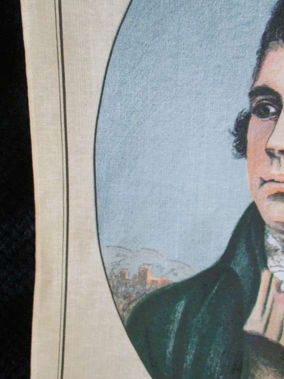 1. - Large Scottish pictorial cloth - The indomitable Robert Burns