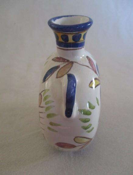Small vintage Faiarte,  Alcobaca hand painted vase