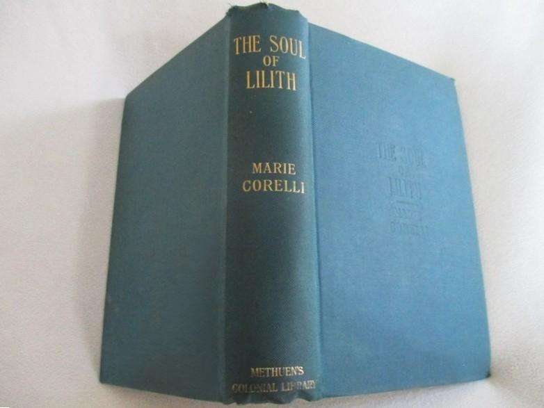 1903 & 1904 - Two antique books by Marie Corelli - The Soul of Lilith and God's Good Man