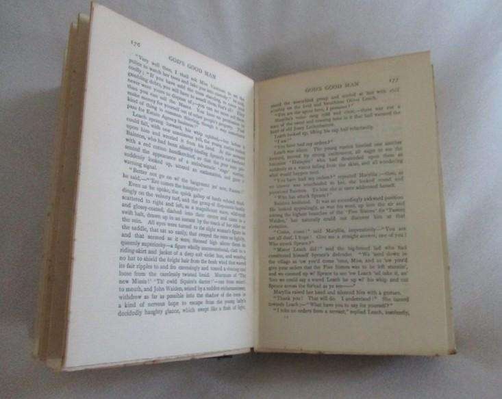 1903 & 1904 - Two antique books by Marie Corelli - The Soul of Lilith and God's Good Man