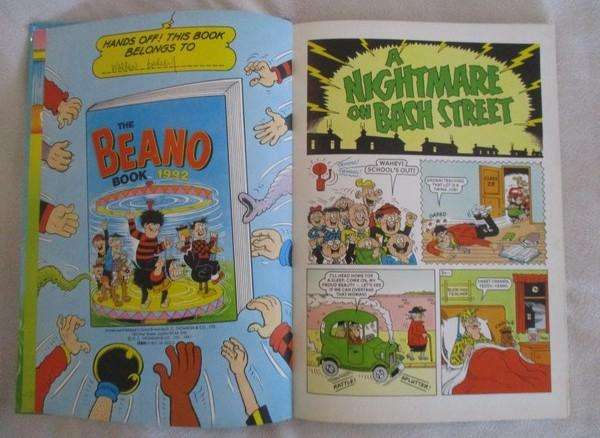 Annual - The Beano Book 1992 - Hard Cover