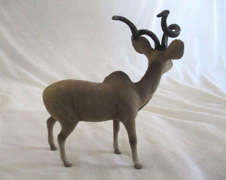 Greetings from Africa - flocked Kudu - great condition