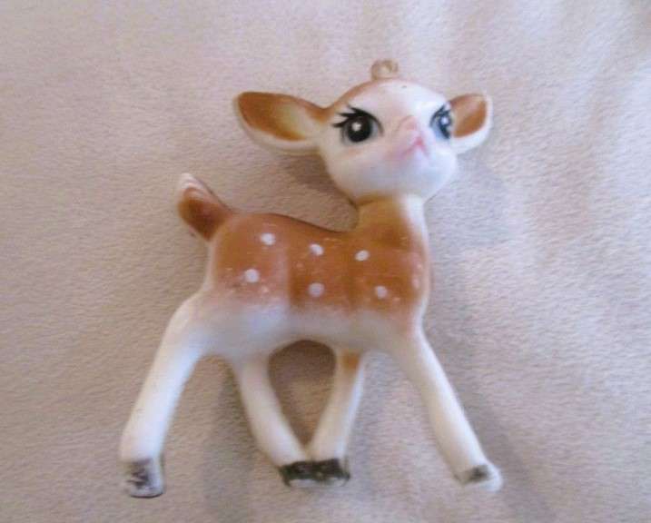 A batch of nine vintage Christmas ornaments for one price