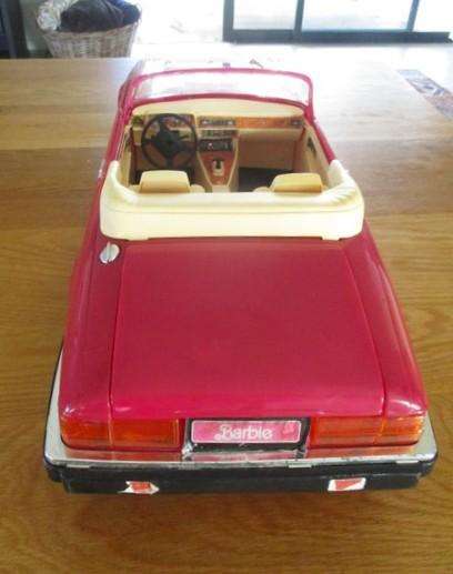 Enormous (63cm long) vintage 1991 Mattel, Italy Barbie car to display your Barbie dolls (car only)