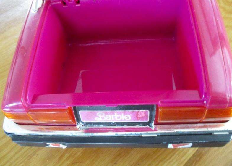 Enormous (63cm long) vintage 1991 Mattel, Italy Barbie car to display your Barbie dolls (car only)