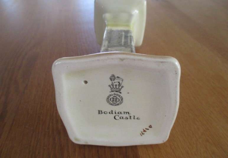 Vintage 1920's/30's Royal Doulton candlestick - Bodiam Castle series