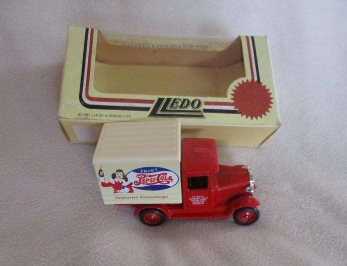 2. - Batch of four rather rare and very collectable Pepsi die cast vehicles