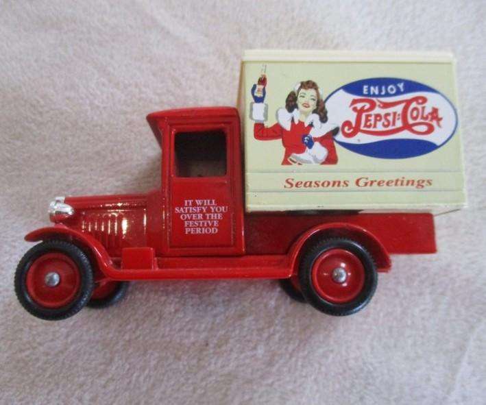2. - Batch of four rather rare and very collectable Pepsi die cast vehicles