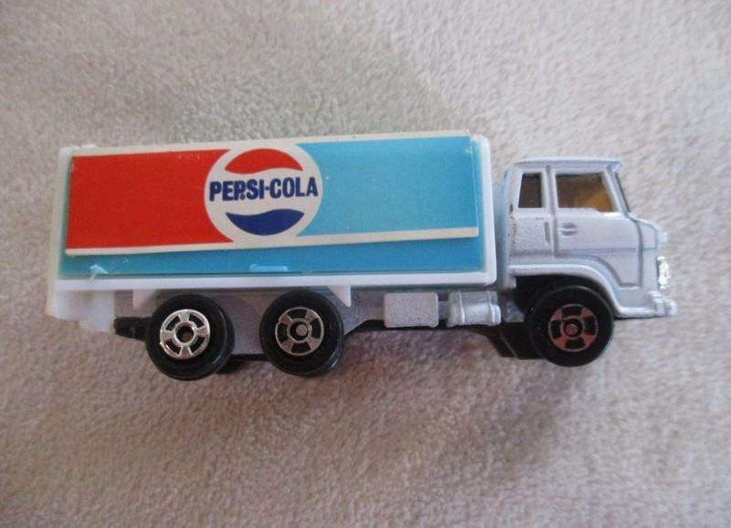 2. - Batch of four rather rare and very collectable Pepsi die cast vehicles