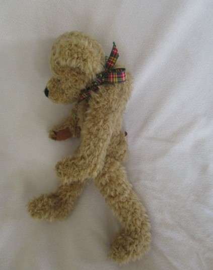 Collectable "Heartfelt Collectibles" Teddy Bear with purposeful "antique bear" look