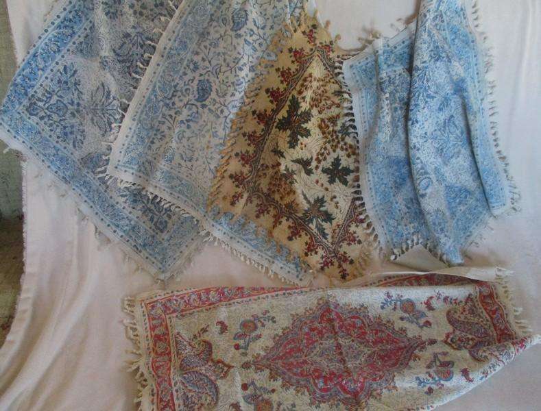 For the creative innovator - HUGE bag of fabrics to repurpose (including vintage real mink stole)
