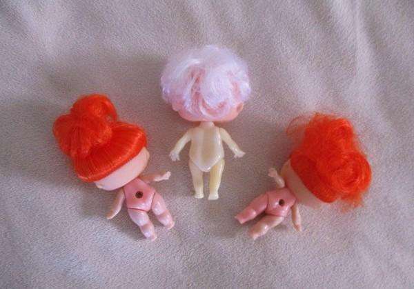 Batch of twelve  adorable small LOL Surprise-like dollies