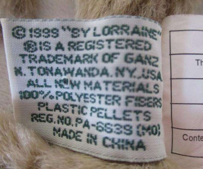 Not just any Bunny Wabbit! Floppy Nicky Bunny designed by Lorraine Chien for Ganz collectibles