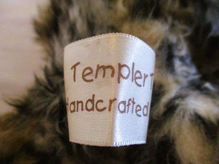Unique Templar Teds hand crafted artist's bear- an African Cheetah Bear - fully articulated