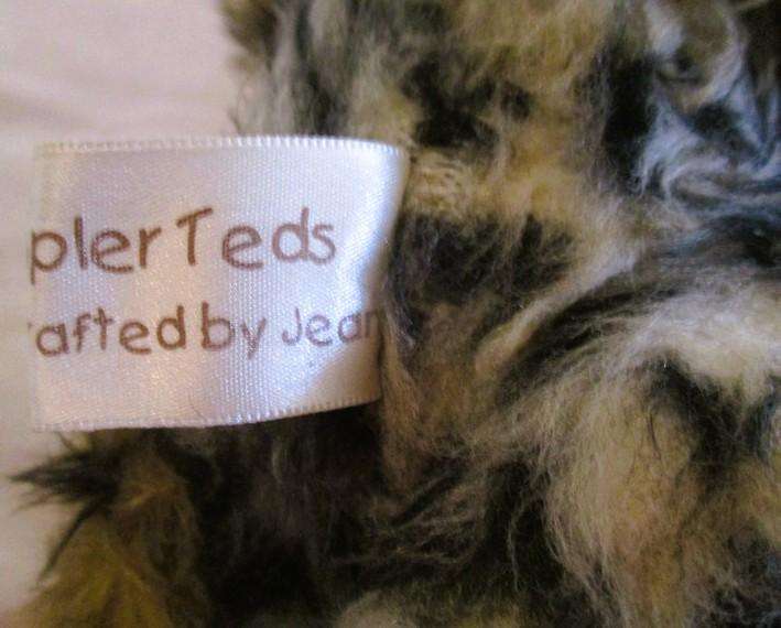 Unique Templar Teds hand crafted artist's bear- an African Cheetah Bear - fully articulated
