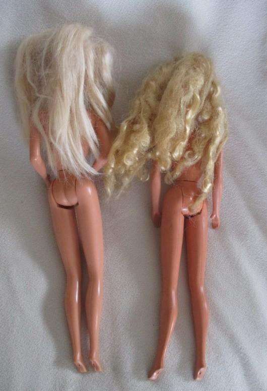 Bargain for the collector!!  Batch of eight Mattel Barbie dolls in need of a little TLC
