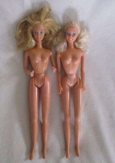 Bargain for the collector!!  Batch of eight Mattel Barbie dolls in need of a little TLC