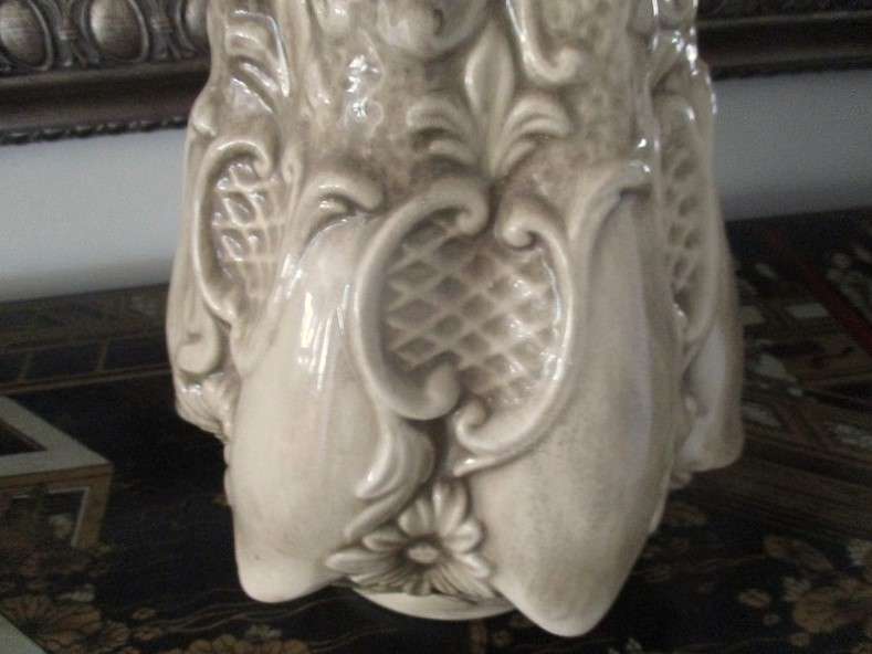 Stunning very large vintage Capodimonte vase