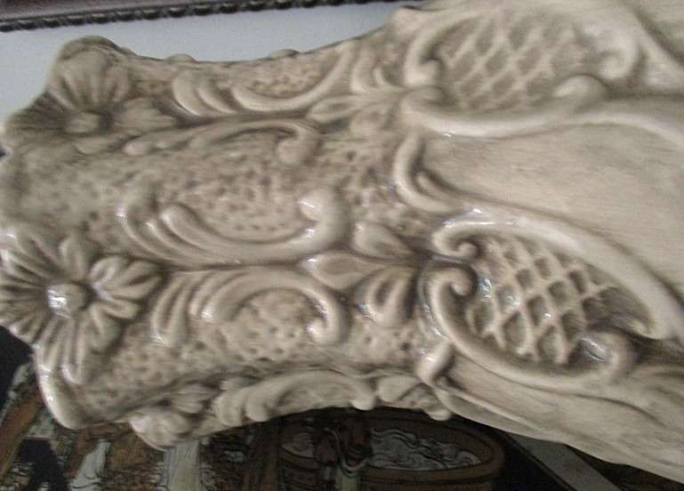Stunning very large vintage Capodimonte vase