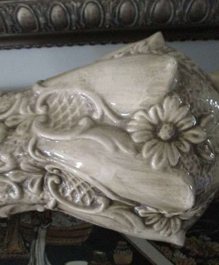 Stunning very large vintage Capodimonte vase