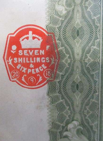 Interesting find!  1915 original, uncancelled share certificate - The Russian Tobacco Company