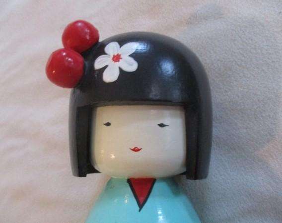 Very collectable Japanese wooden Kokeshi doll