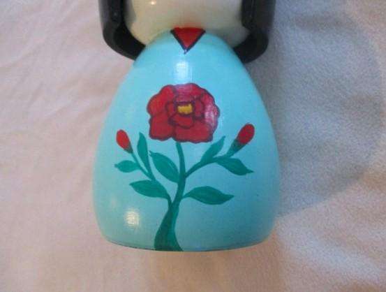 Very collectable Japanese wooden Kokeshi doll