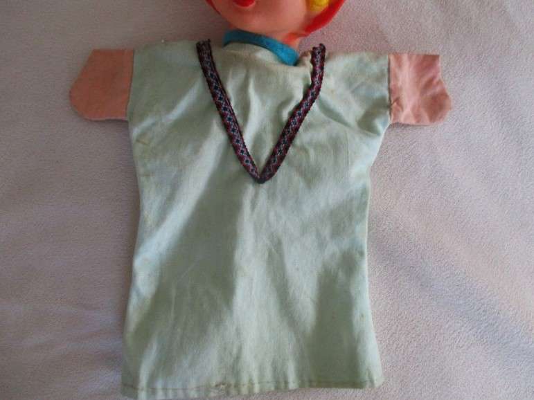 Vintage Little Red Riding Hood hand puppet