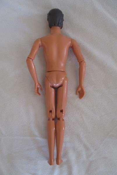 Barbie's boyfriend - articulated Mattel Ken doll with dark hair in cool, casual outfit