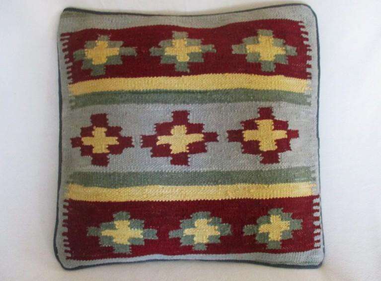 A  Hand woven cushion from Afghanistan - great condition