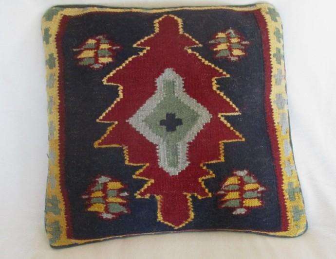 A  Hand woven cushion from Afghanistan - great condition
