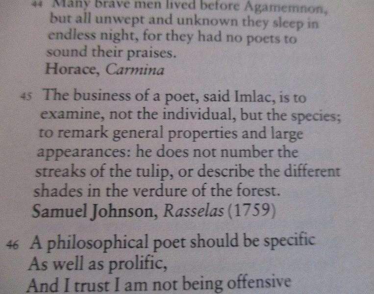 For the author/poet - Collins Dictionary of Literary Quotations