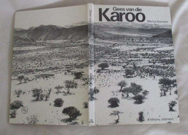 Gees van die Karoo deur hartchirurg, Dr. Marius Barnard - hardeband met stofomslag